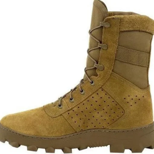 Rocky Men's USMC Tropical 8" Soft Toe PR USA Made Military Boot- RKC091