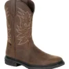 Rocky Men's Worksmart 11" Comp Toe WP Work Boot - Brown - RKW0277