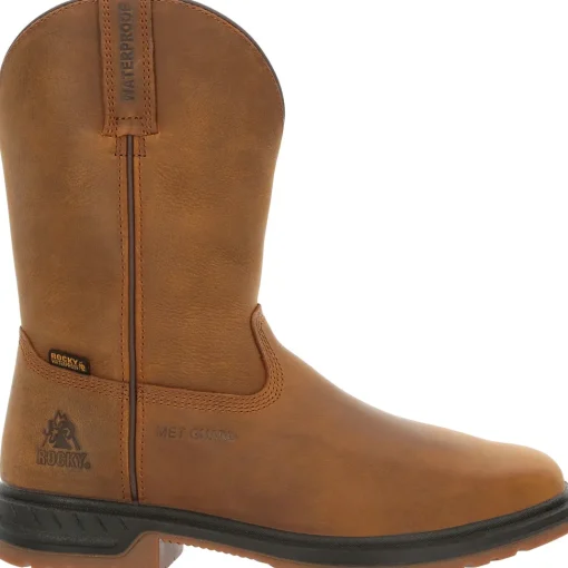 Rocky Men's Worksmart 11" Comp Toe WP MG Western Work Boot - RKW0360