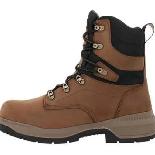 Rocky Men's Worksmart 8" Comp Toe WP Slip Resist Work Boot -Horse- RKK0482