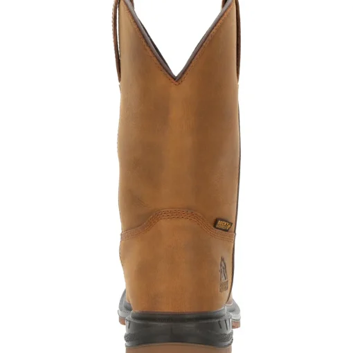 Rocky Men's Worksmart 11" Comp Toe WP MG Western Work Boot - RKW0360