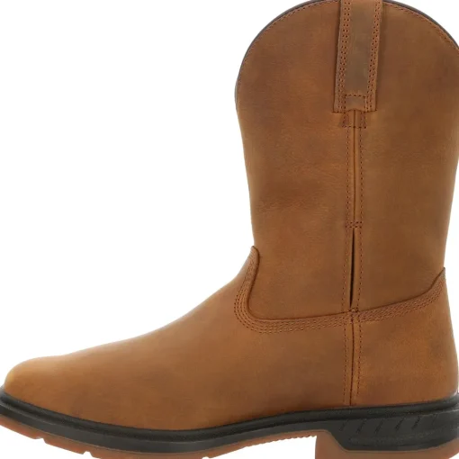 Rocky Men's Worksmart 11" Comp Toe WP MG Western Work Boot - RKW0360