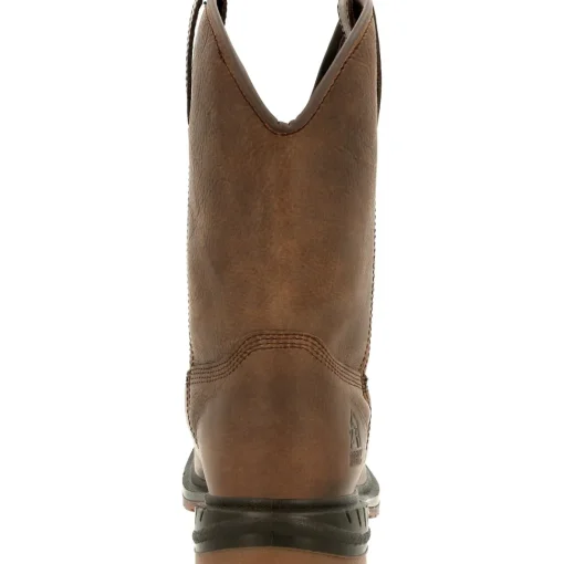 Rocky Men's WorkSmart 10" Square Toe Unlined Western Work Boot RKW0346