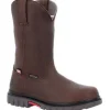 Rocky Men's Worksmart USA 11" WP Slip Resist Work Boot -Brown- RKK0453