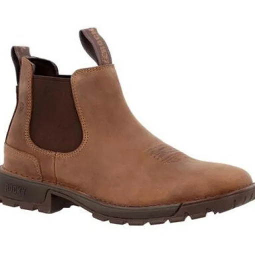 Rocky Women's Legacy 32 4" Square Toe Western Boot -Coffee- RKW0410
