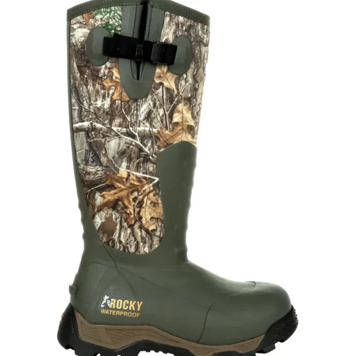 Rocky Women's Sport Pro 16" WP 1200G Ins Side Zip Hunt Boot Realtree RKS0479