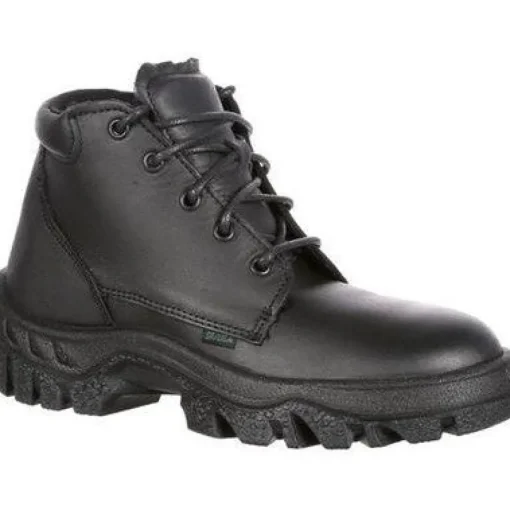 Rocky Women's TMC 6" Soft Toe Chukka Public Service Boot -Black- FQ0005105