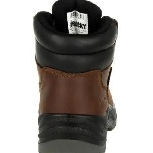 Rocky Women's Worksmart Comp Toe WP Work Boot -Brown- RKK0265