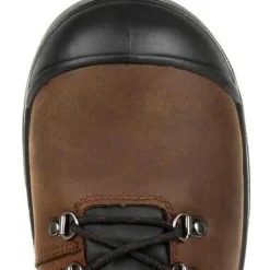 Rocky Women's Worksmart Comp Toe WP Work Boot -Brown- RKK0265