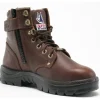 Steel Blue Men's Argyle 6" WP Steel Toe Side Zip Work Boot - Oak - 812951