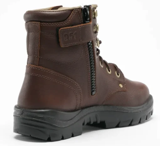 Steel Blue Men's Argyle 6" WP Steel Toe Side Zip Work Boot - Oak - 812951