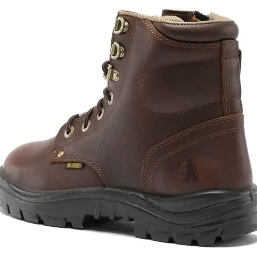 Steel Blue Men's Argyle 6" WP Soft Toe Side Zip Work Boot - Oak - 810951