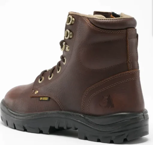 Steel Blue Men's Argyle 6" WP Steel Toe Side Zip Work Boot - Oak - 812951