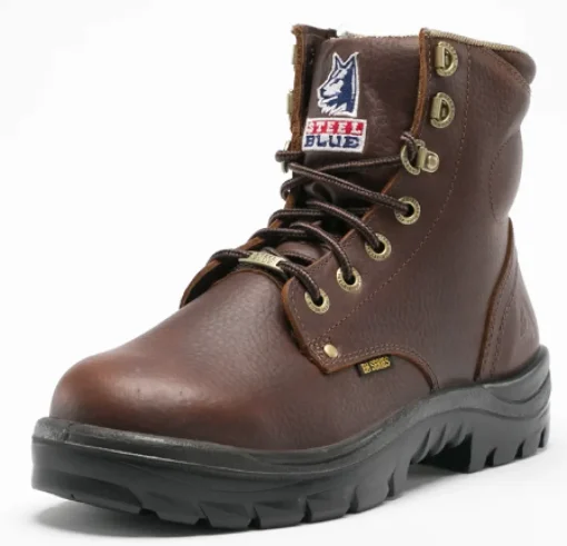 Steel Blue Men's Argyle 6" WP Steel Toe Side Zip Work Boot - Oak - 812951