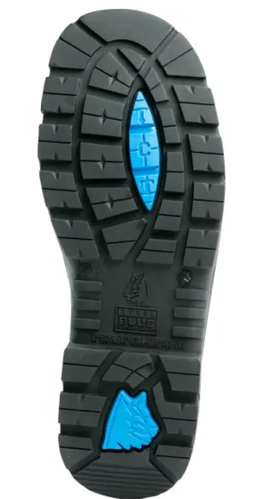 Steel Blue Men's Argyle 6" WP Steel Toe Side Zip Work Boot - Oak - 812951
