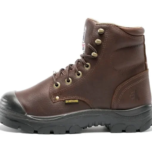 Steel Blue Men's Argyle Met Bump 6" WP Steel Toe Metguard Work Boot - Oak - 832912