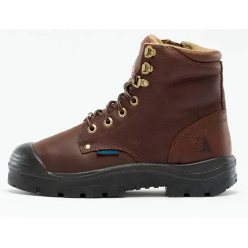Steel Blue Men's Argyle Met Bump 6" WP MG Steel Toe Side Zip Work Boot - Oak - 862902