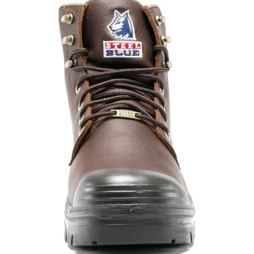 Steel Blue Men's Argyle Met Bump 6" WP Steel Toe Metguard Work Boot - Oak - 832912