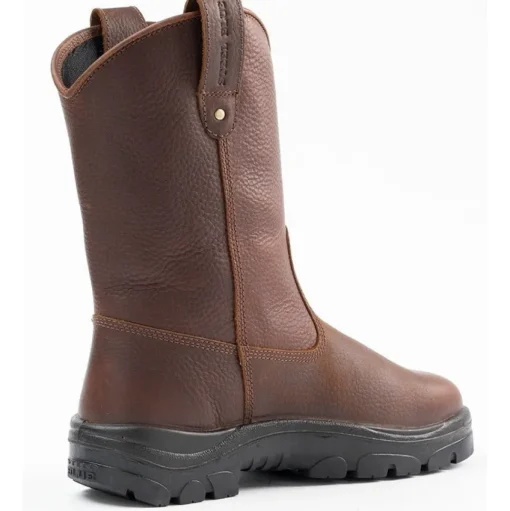 Steel Blue Men's Heeler 10" WP Steel Toe Wellington Work Boot - Oak - 812915