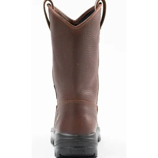 Steel Blue Men's Heeler 10" WP Steel Toe Wellington Work Boot - Oak - 812915