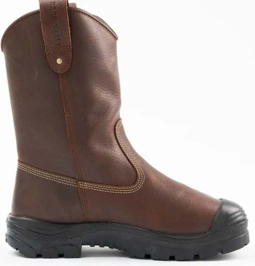 Steel Blue Men's Heeler Metguard Bump 10" WP Steel Toe Work Boot - Oak - 862905