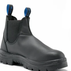 Steel Blue Men's Hobart 6" Steel Toe WP Ankle Work Boot- Black- 812901