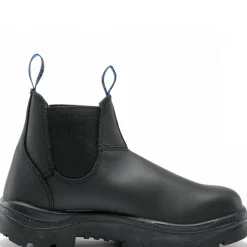 Steel Blue Men's Hobart 6" Steel Toe WP Ankle Work Boot- Black- 812901