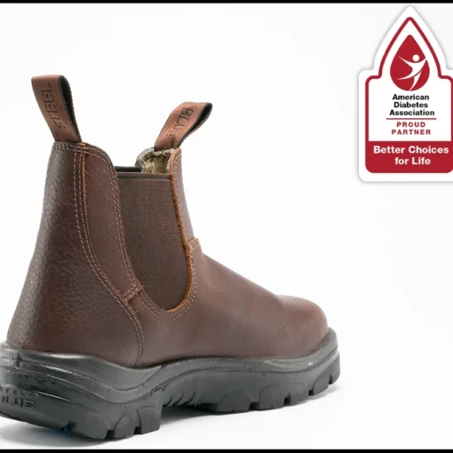 Steel Blue Men's Hobart 6" Steel Toe WP Ankle Work Boot - OAK - 812901
