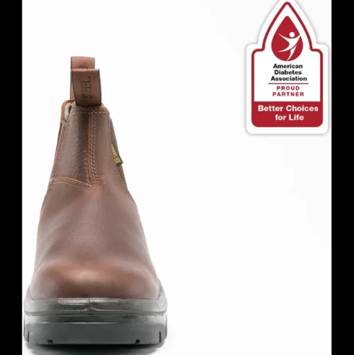 Steel Blue Men's Hobart 6" Steel Toe WP Ankle Work Boot - OAK - 812901