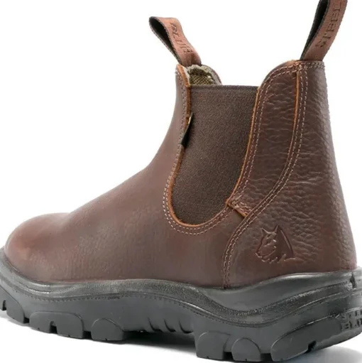 Steel Blue Men's Hobart 6" WP Soft Toe EH Ankle Romeo Work Boot -Oak- 810901
