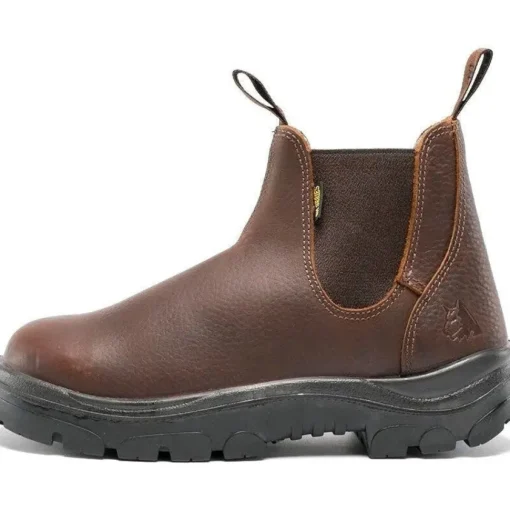 Steel Blue Men's Hobart 6" WP Soft Toe EH Ankle Romeo Work Boot -Oak- 810901