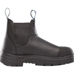 Steel Blue Men's Hobart Scuff Steel Toe Slip Resist Work Boot -Black- 812967