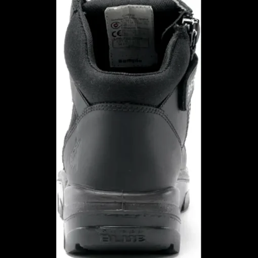 Steel Blue Men's Parkes Side Zip WP Steel Toe Hiker Work Boot - Black - 812968