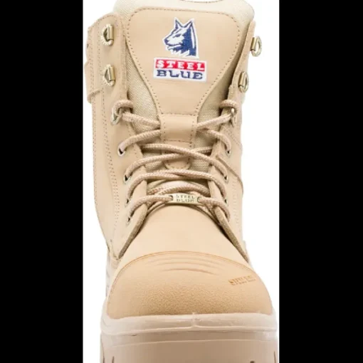 Steel Blue Men's Southern Cross 6" Side Zip WP Steel Toe Work Boot - Sand - 812961