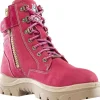 Steel Blue Women's Cross 6" Steel Toe WP Side Zip Work Boot -Pink- 812861