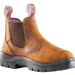 Steel Blue Women's Hobart Steel Toe WP Metguard Work Boot -Brown- 892854