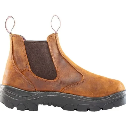 Steel Blue Women's Hobart Steel Toe WP Metguard Work Boot -Brown- 892854