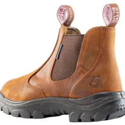 Steel Blue Women's Hobart Steel Toe WP Metguard Work Boot -Brown- 892854