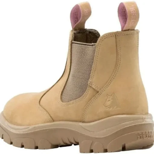 Steel Blue Women's Hobart Ladies 6" WP Steel Toe Romeo Work Boot - Sand - 812891