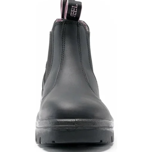 Steel Blue Women's Hobart 6" Soft Toe WP Chelsea Work Boot -Black- 810891