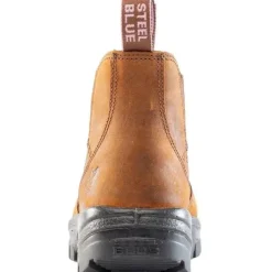 Steel Blue Women's Hobart Steel Toe WP Metguard Work Boot -Brown- 892854