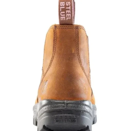 Steel Blue Women's Hobart Steel Toe WP Metguard Work Boot -Brown- 892854