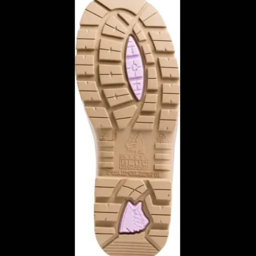 Steel Blue Women's Southern Cross Side Zip Steel Toe Work Boot - Purple - 892861