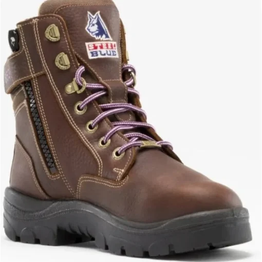 Steel Blue Women's Southern Cross Side Zip 6" WP Steel Toe MG Work Boot - 892853