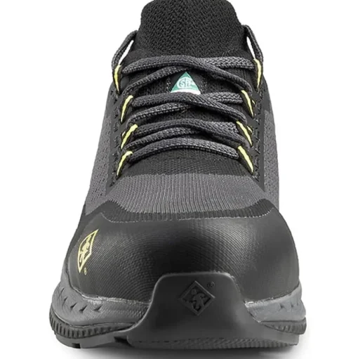 Terra Men's Eclipse Comp Toe Slip Resist Athletic Work Shoe -Black- 4T8NBY