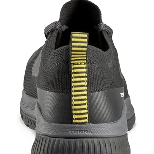 Terra Men's Eclipse Comp Toe Slip Resist Athletic Work Shoe -Black- 4T8NBY