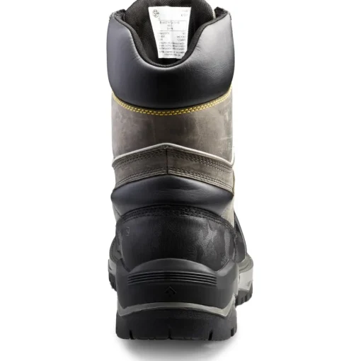 Terra Men's Gantry 8" Comp Toe WP Safety Work Boot -Gray- 4NRQGY