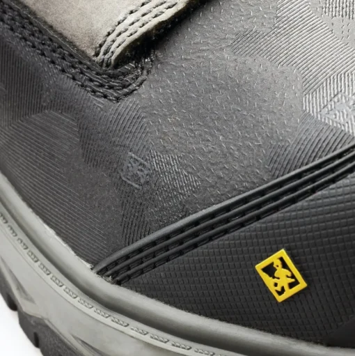 Terra Men's Gantry 8" Comp Toe WP Safety Work Boot -Gray- 4NRQGY