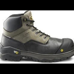 Terra Men's Gantry 6" Nano Comp Toe WP Work Boot -Gray- 4T8VGY