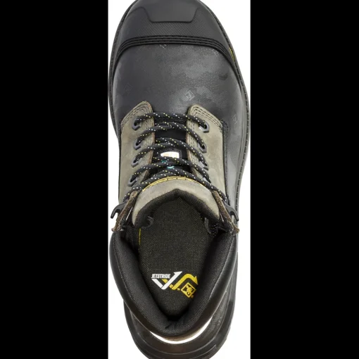 Terra Men's Gantry 6" Nano Comp Toe WP Work Boot -Gray- 4T8VGY
